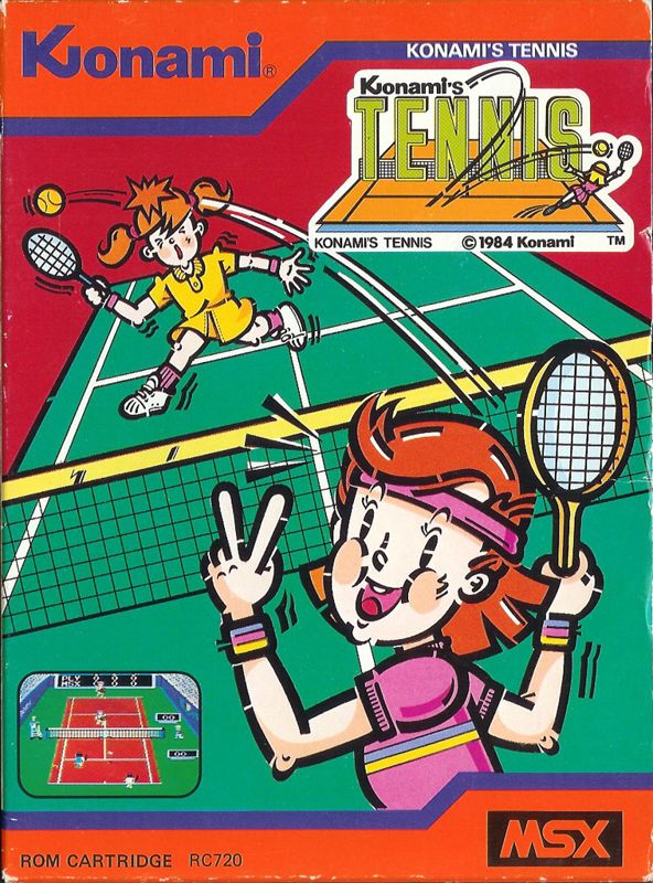 Konami Game Collection: Volume 4 box art for MSX